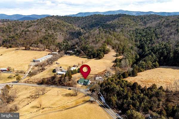 5.78 Acres of Land with Home for Sale in Sugar Grove, West Virginia