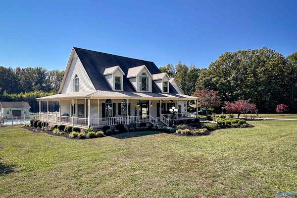 17 Acres of Recreational Land with Home for Sale in Hartselle, Alabama