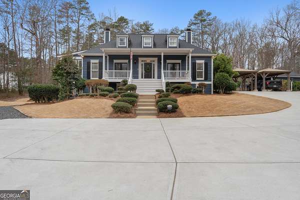 3.89 Acres of Land with Home for Sale in Peachtree City, Georgia