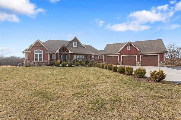 24.6 Acres of Recreational Land with Home for Sale in Odessa, Missouri