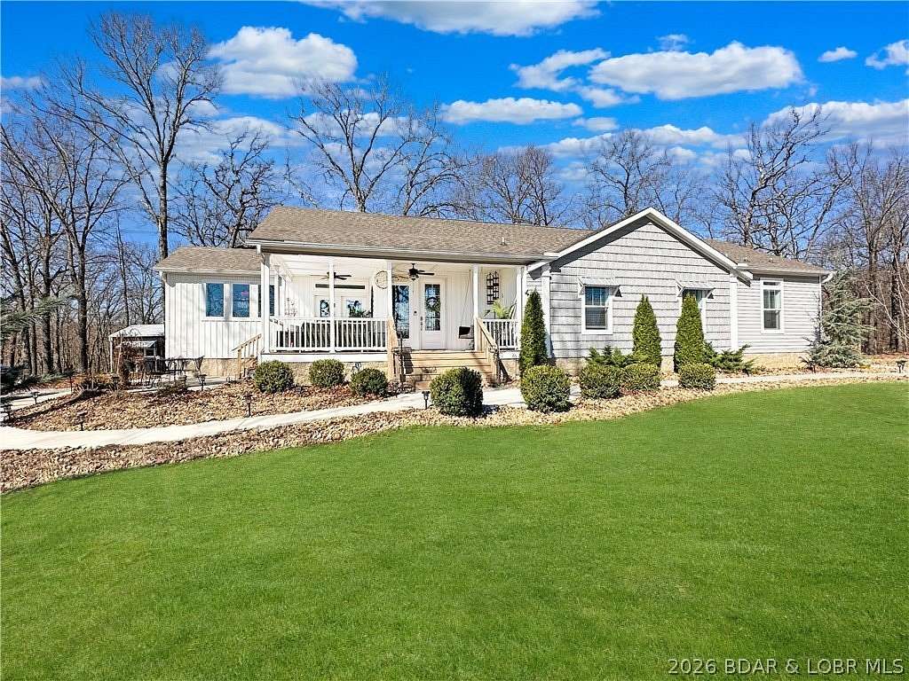 50 Acres of Recreational Land with Home for Sale in Edwards, Missouri