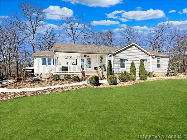 50 Acres of Recreational Land with Home for Sale in Edwards, Missouri