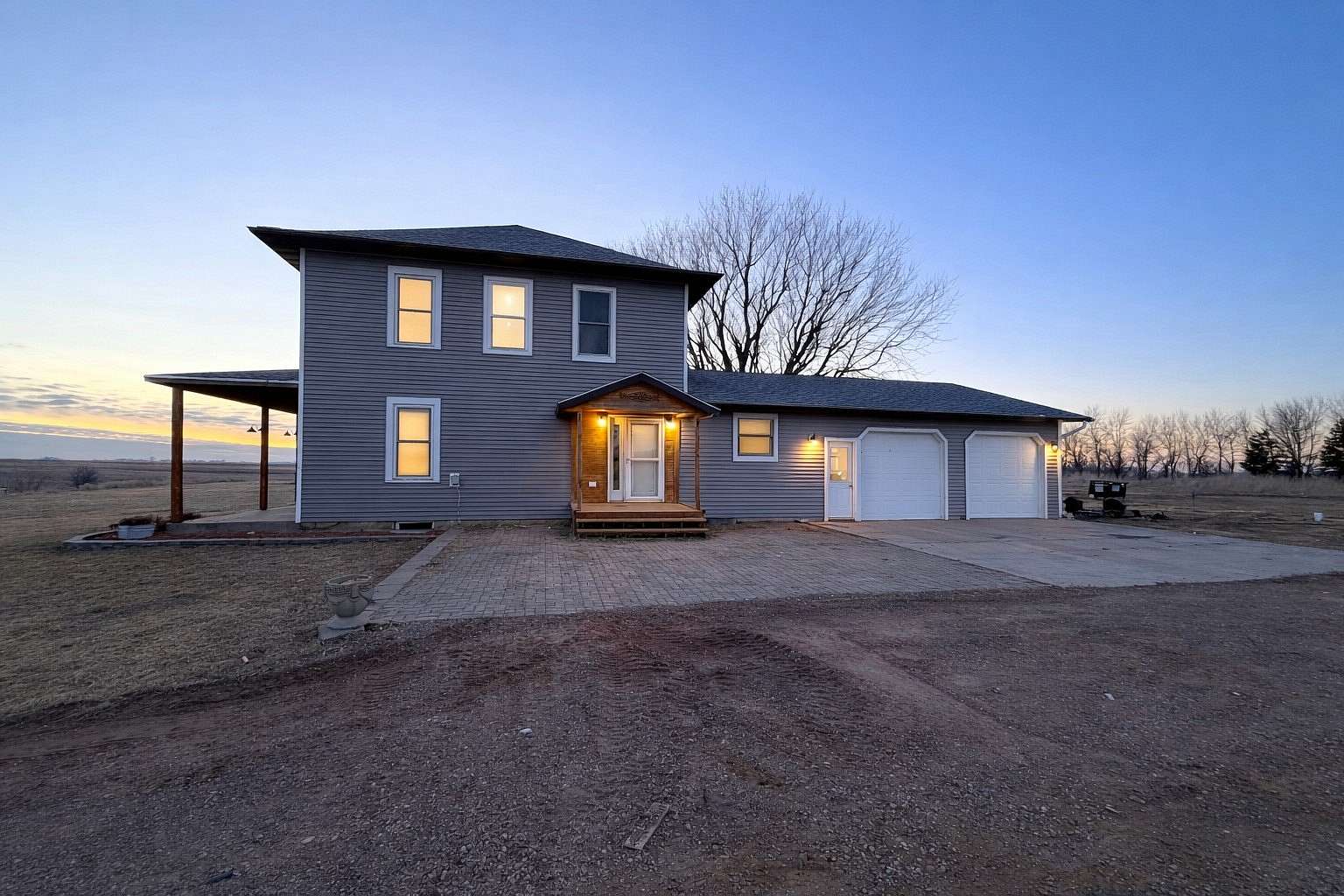 9.18 Acres of Land with Home for Sale in Brewster, Minnesota