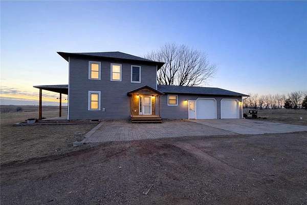 9.18 Acres of Land with Home for Sale in Alba Township, Minnesota