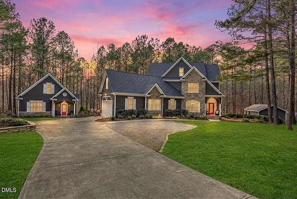 3 Acres of Land with Home for Sale in Youngsville, North Carolina