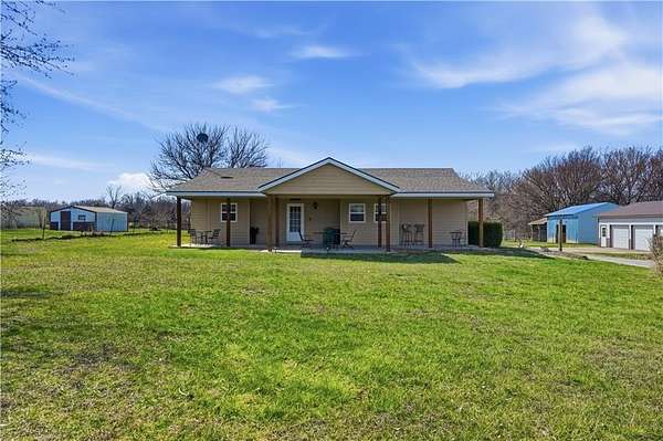 14.5 Acres of Land with Home for Sale in Louisburg, Kansas