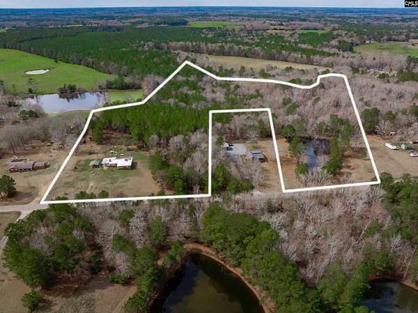12 Acres of Recreational Land with Home for Sale in Saluda, South Carolina