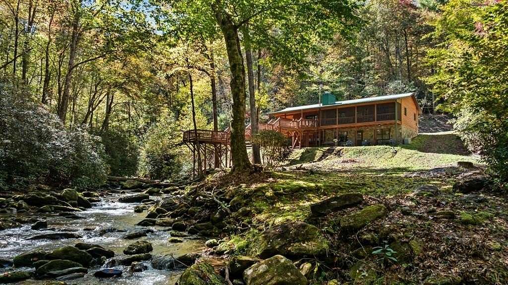 4 Acres of Land with Home for Sale in Otto, North Carolina