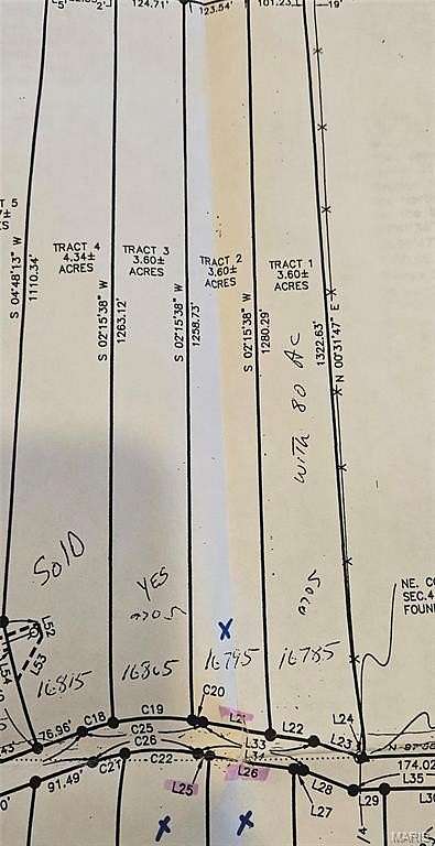 3.6 Acres of Residential Land for Sale in Dixon, Missouri