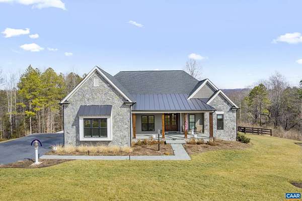 6.35 Acres of Land with Home for Sale in Charlottesville, Virginia