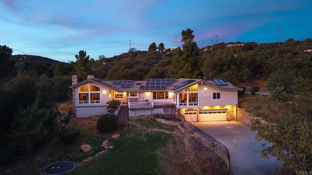 8.45 Acres of Land with Home for Sale in Alpine, California