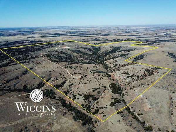 680 Acres of Land for Auction in Chester, Oklahoma