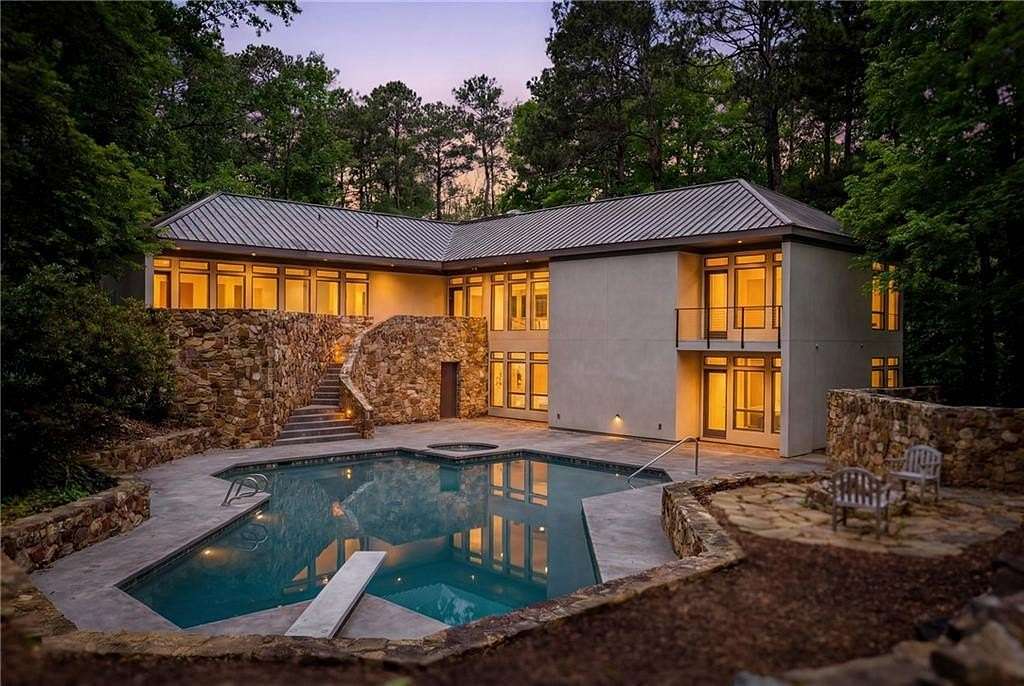 2.6 Acres of Land with Home for Sale in Sandy Springs, Georgia