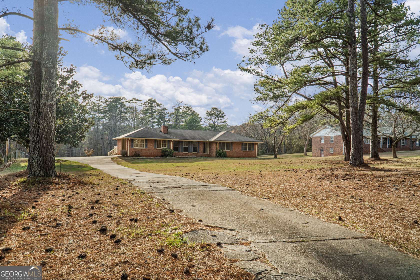 1.72 Acres of Land with Home for Sale in Fairburn, Georgia