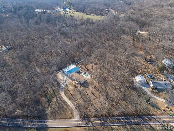 6 Acres of Land with Home for Sale in Hillsboro, Missouri