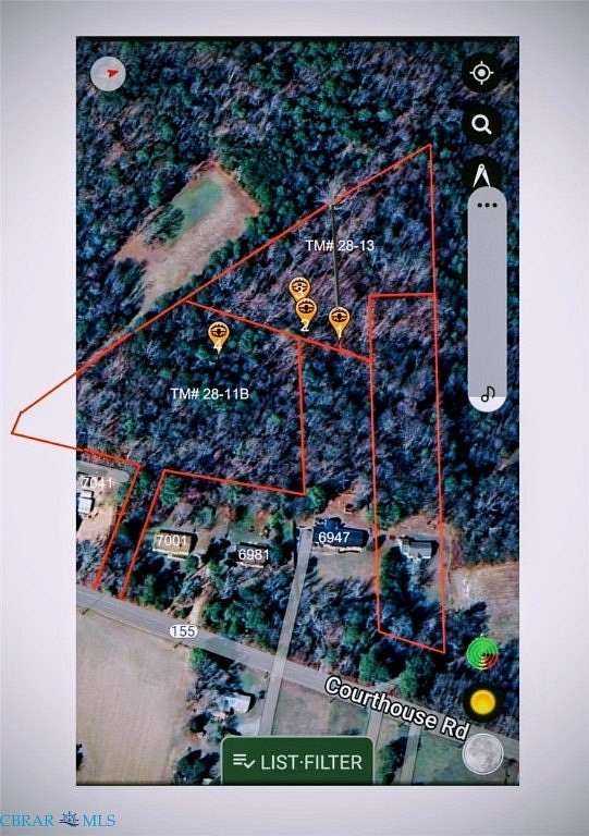 5.23 Acres of Residential Land for Sale in Providence Forge, Virginia