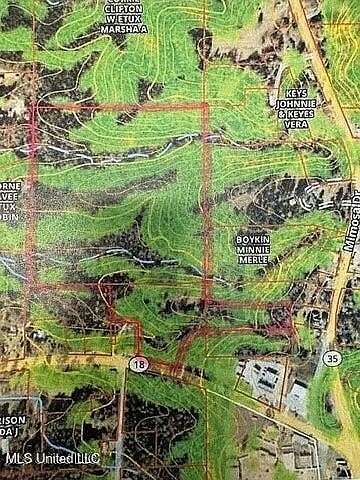 55.5 Acres of Recreational & Residential Land for Sale in Raleigh, Mississippi