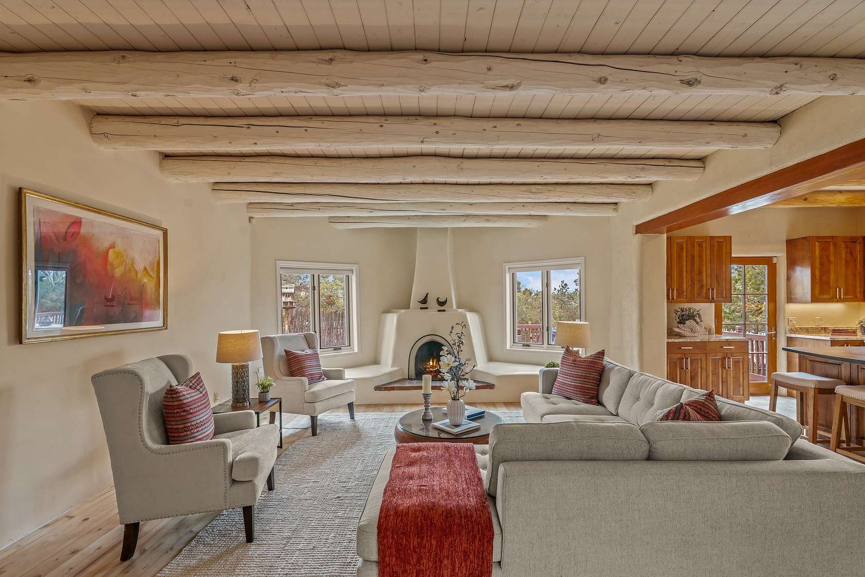 1.6 Acres of Land with Home for Sale in Santa Fe, New Mexico