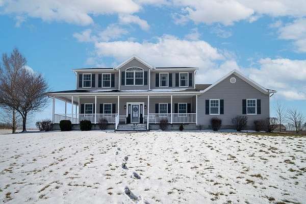 5.29 Acres of Land with Home for Sale in Mount Gilead, Ohio