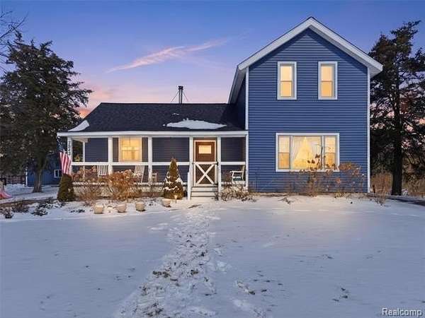 9.22 Acres of Land with Home for Sale in Millington Township, Michigan