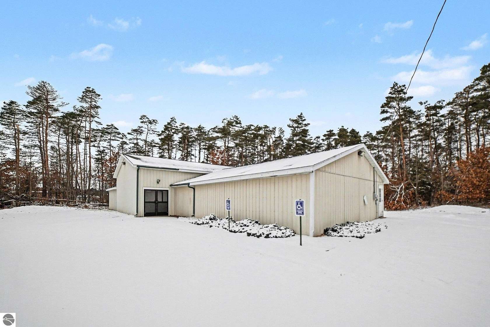 2.15 Acres of Improved Commercial Land for Sale in Weidman, Michigan