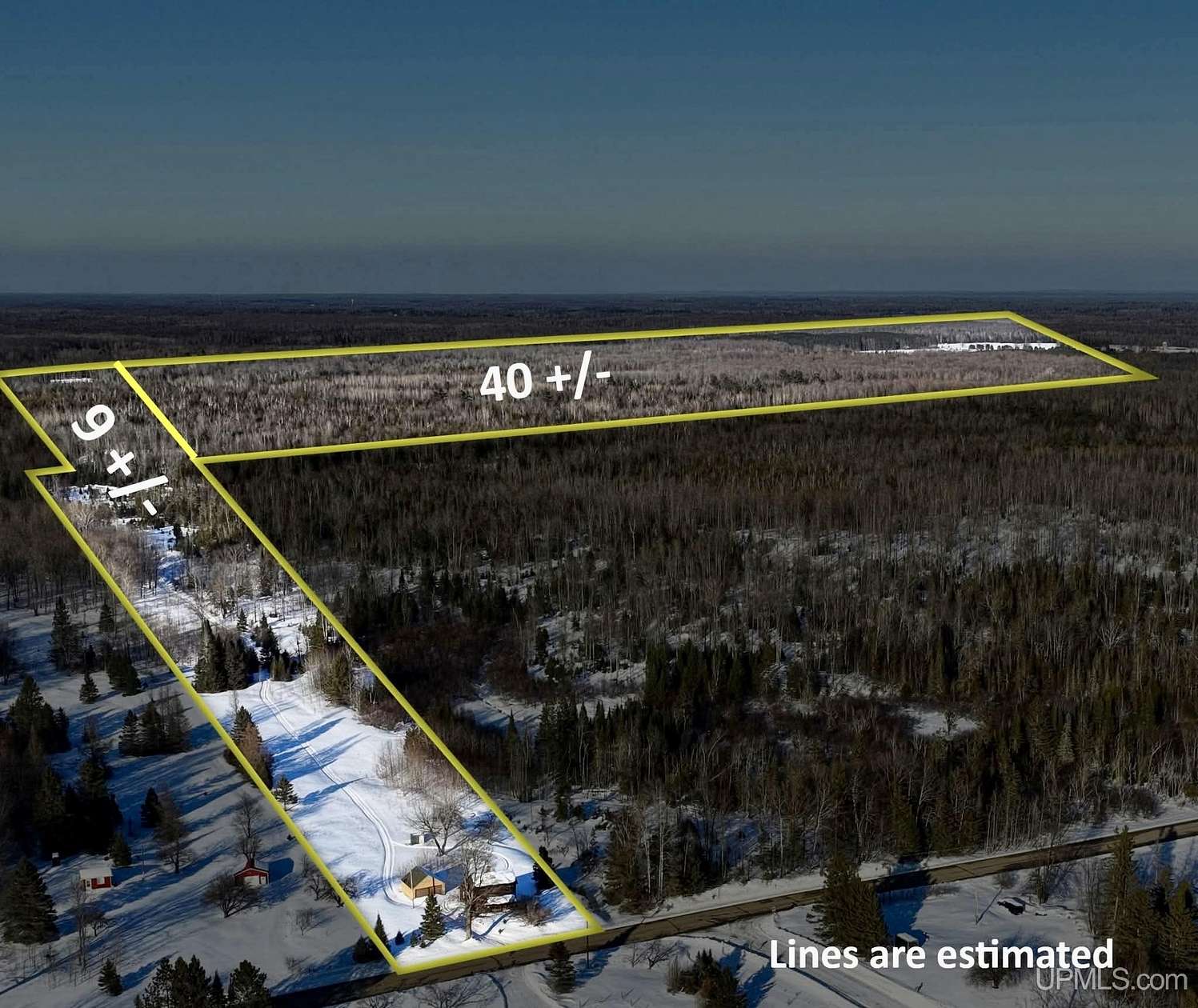 49 Acres of Recreational & Residential Land for Sale in Rapid River, Michigan