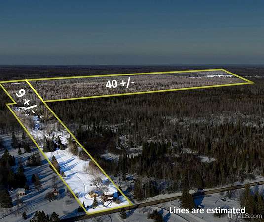 49 Acres of Recreational & Residential Land for Sale in Rapid River, Michigan
