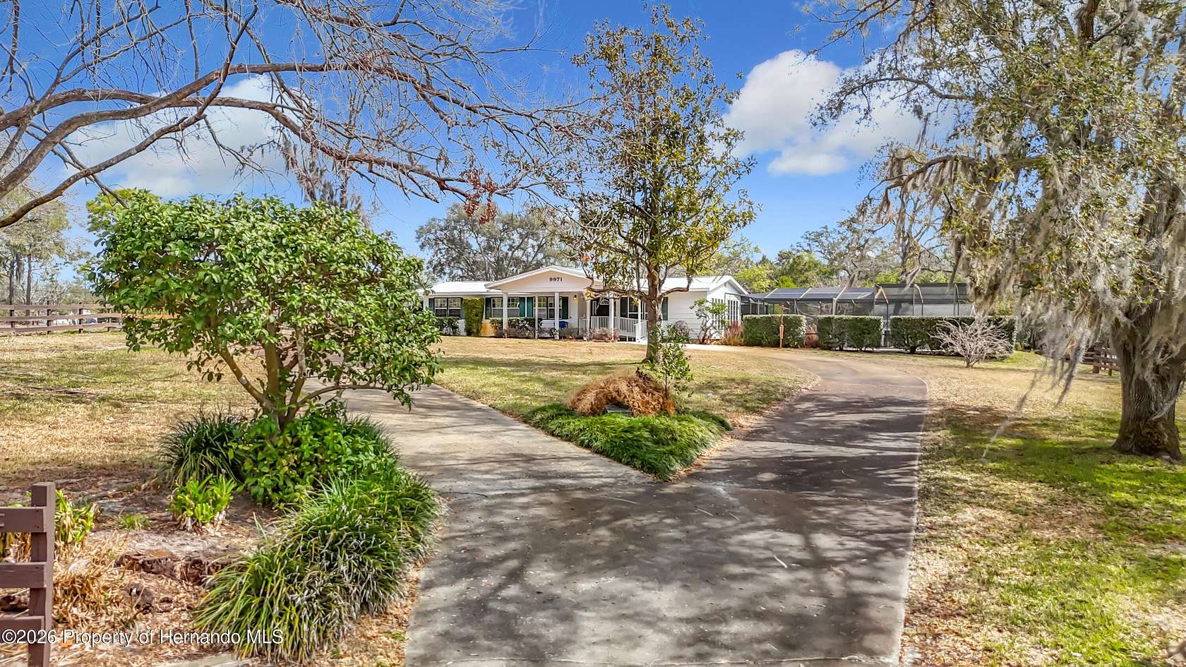 3.23 Acres of Land with Home for Sale in Spring Hill, Florida