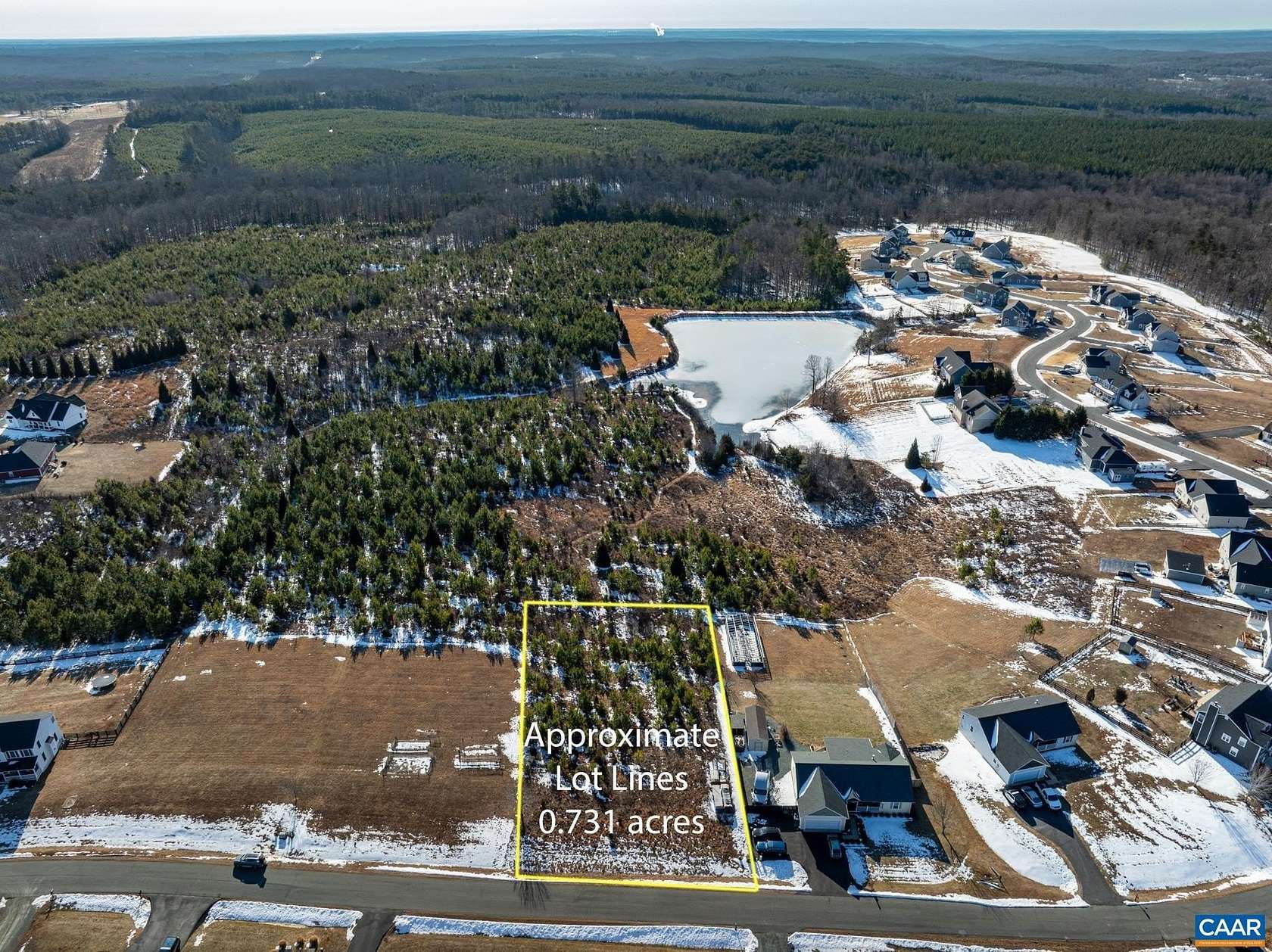 0.73 Acres of Residential Land for Sale in Scottsville, Virginia