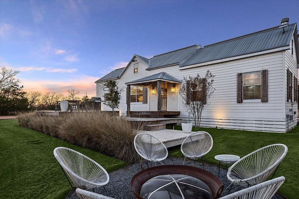 10.3 Acres of Land with Home for Sale in Round Top, Texas