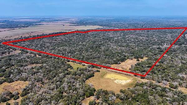 306 Acres of Recreational Land for Sale in Louise, Texas