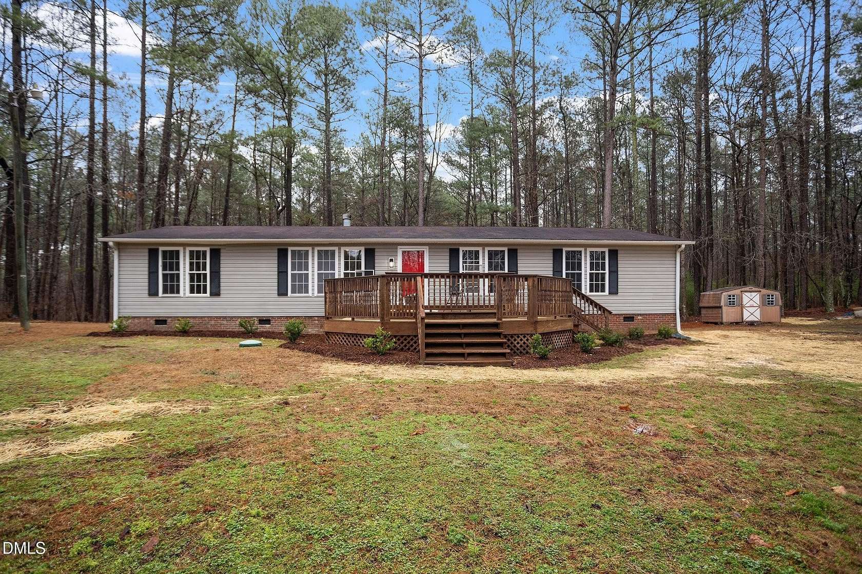 1.56 Acres of Land with Home for Sale in New Hill, North Carolina