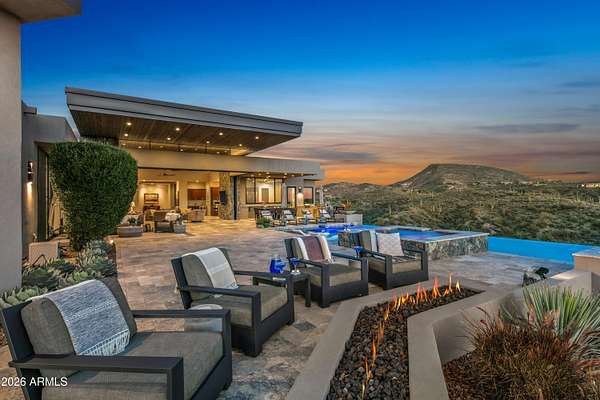 10.2 Acres of Land with Home for Sale in Carefree, Arizona