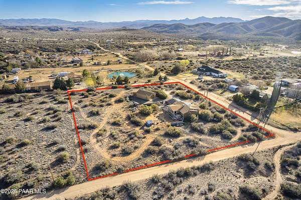 2.42 Acres of Land with Home for Sale in Skull Valley, Arizona