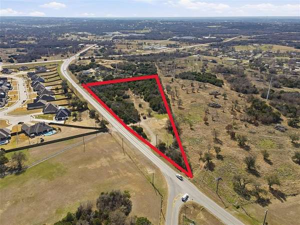 3.9 Acres of Commercial Land for Sale in Weatherford, Texas