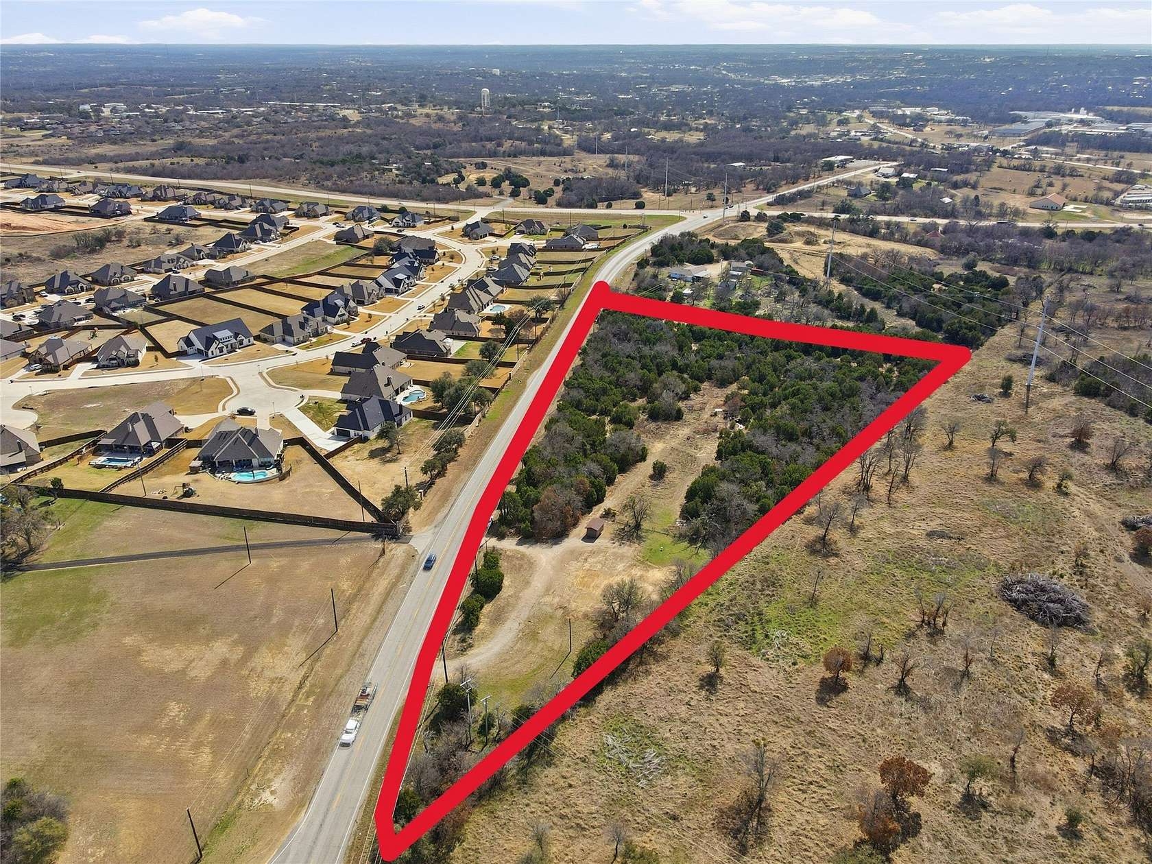 3.9 Acres of Land for Sale in Weatherford, Texas