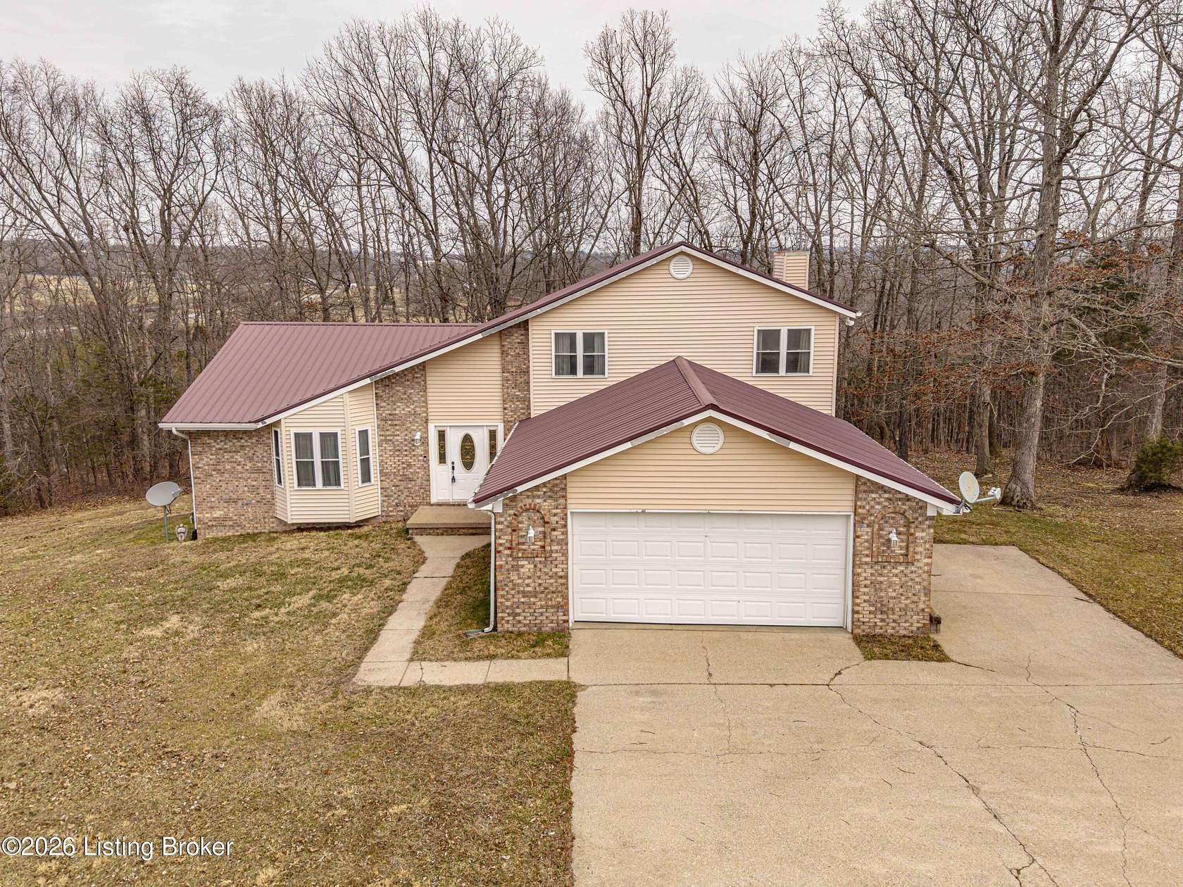 2 Acres of Land with Home for Sale in Leitchfield, Kentucky