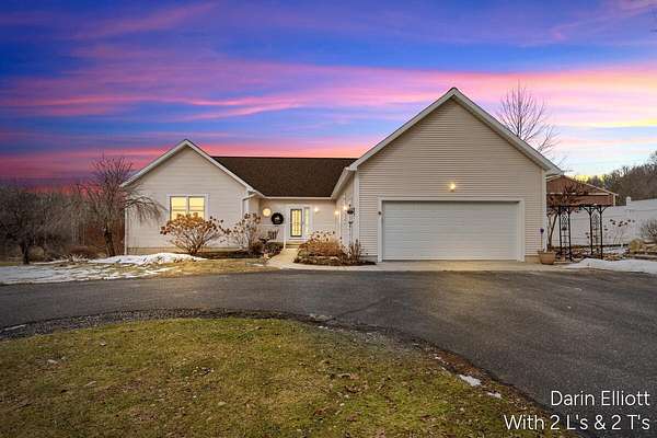 3.75 Acres of Land with Home for Sale in Saranac, Michigan