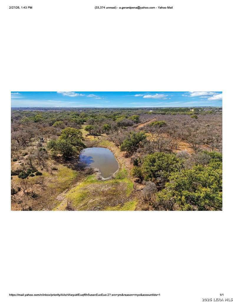 Residential Land for Sale in Hondo, Texas