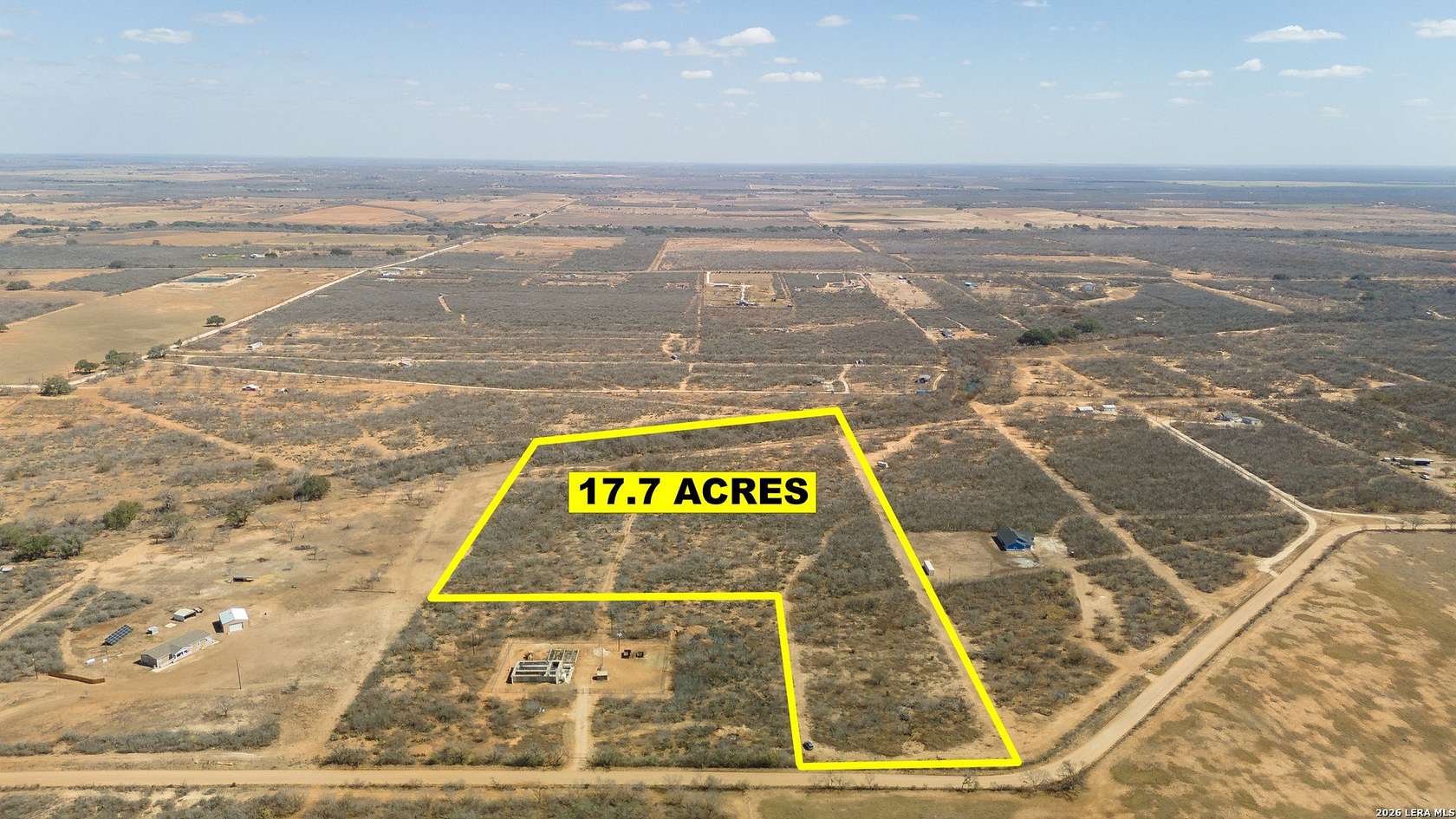 17.7 Acres of Land for Sale in Moore, Texas