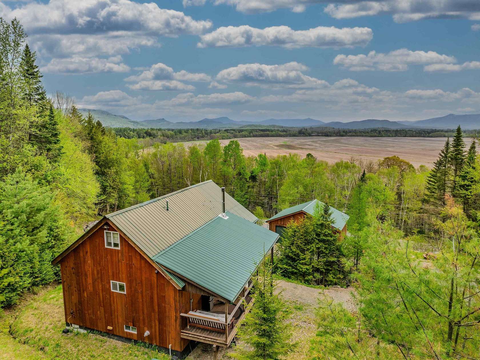 12.8 Acres of Recreational Land with Home for Sale in Guildhall, Vermont