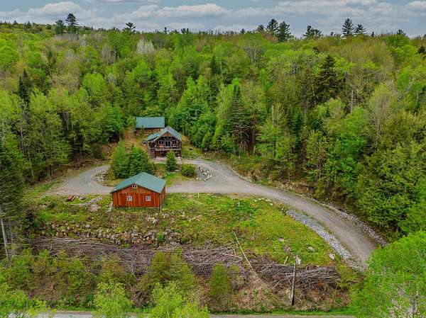 12.8 Acres of Recreational Land with Home for Sale in Guildhall, Vermont