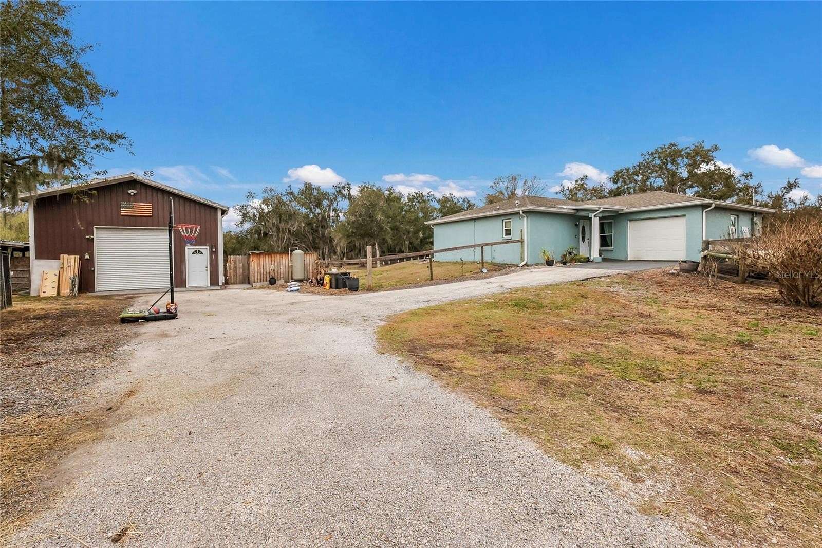 10 Acres of Land with Home for Sale in Myakka City, Florida