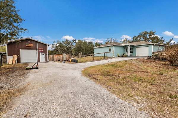 10 Acres of Land with Home for Sale in Myakka City, Florida