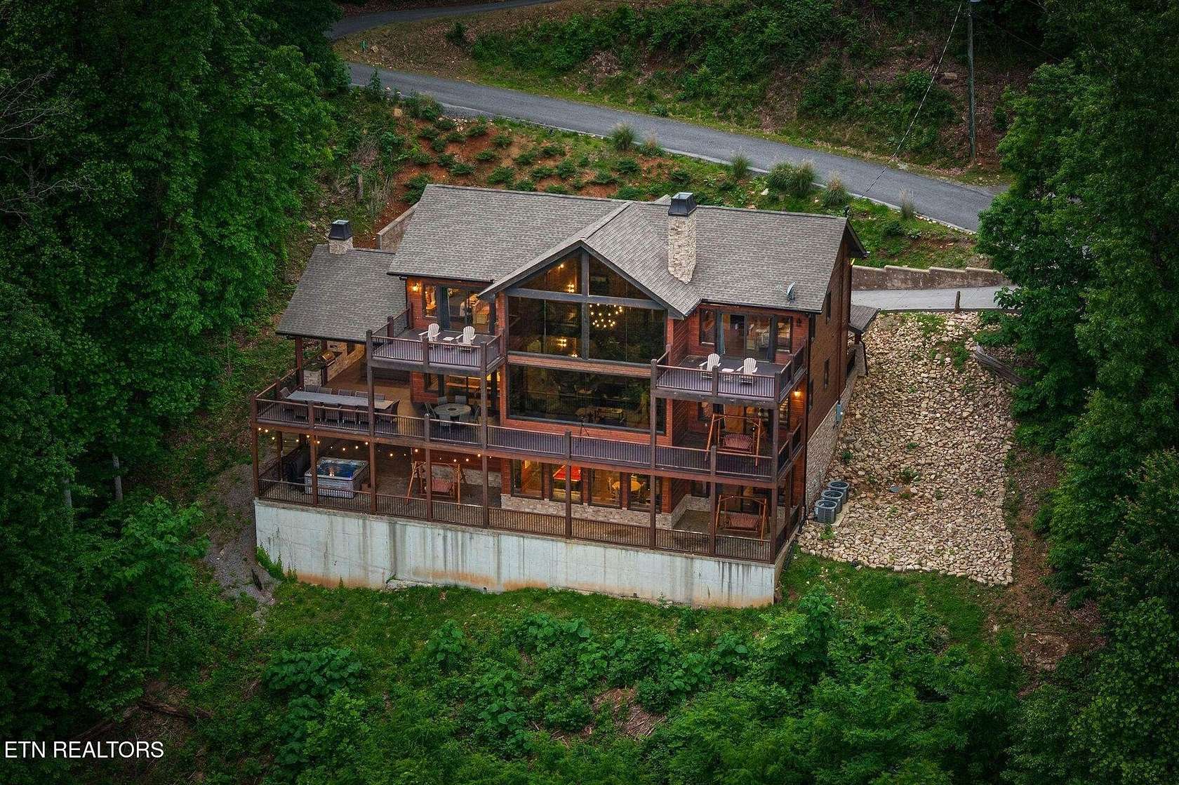 2.14 Acres of Land with Home for Sale in Sevierville, Tennessee