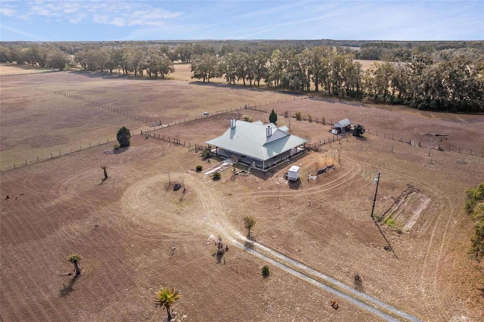 5 Acres of Land with Home for Sale in Newberry, Florida