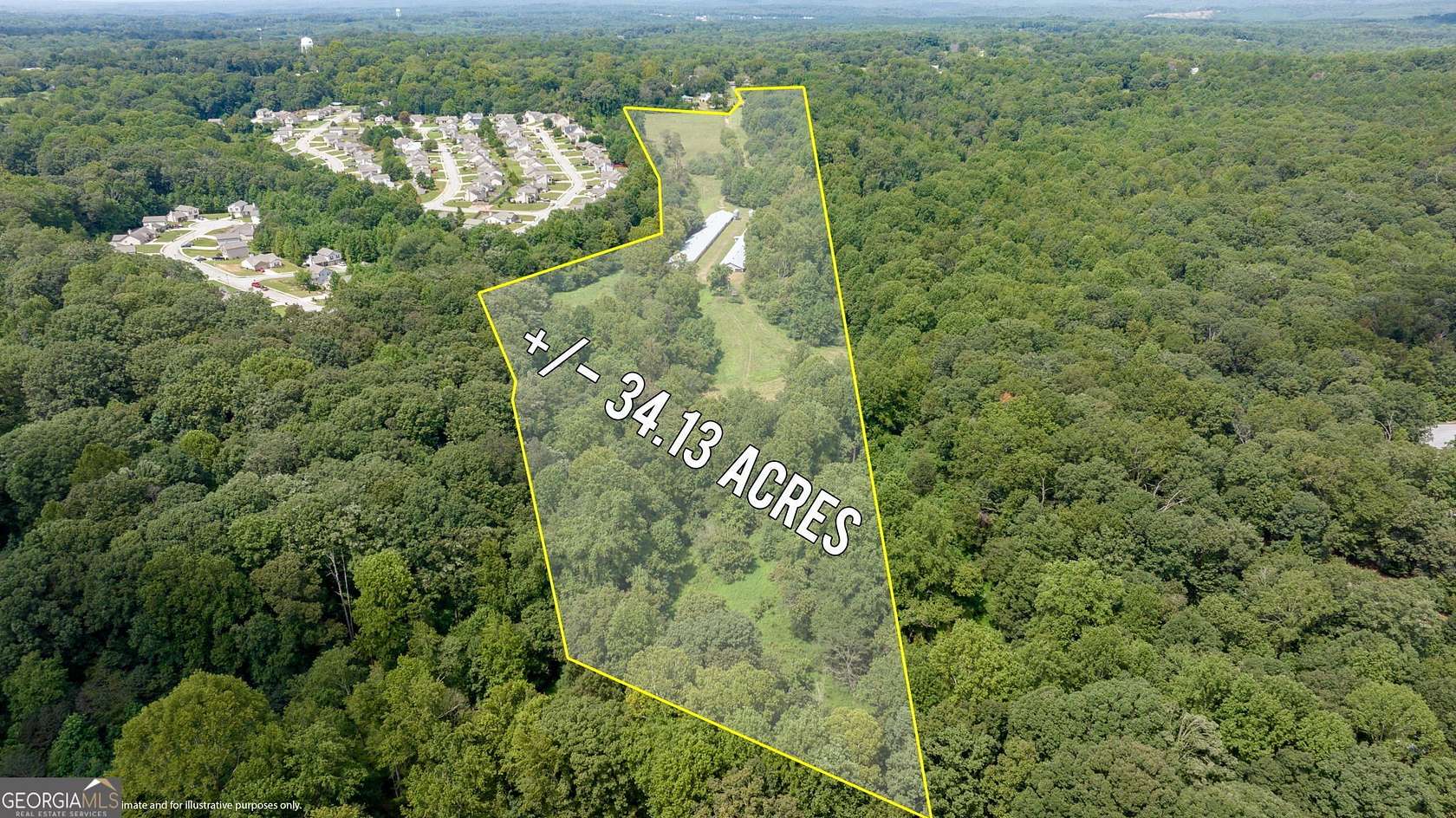 31.6 Acres of Agricultural Land for Sale in Lula, Georgia