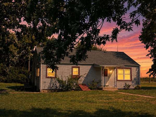 4.7 Acres of Land with Home for Sale in Caldwell, Kansas