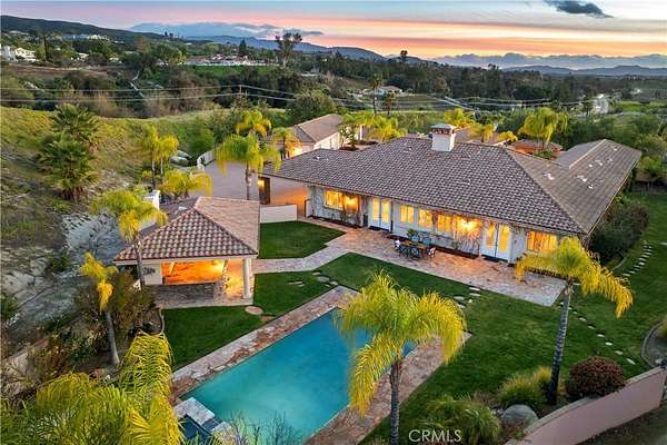 9.15 Acres of Land with Home for Sale in Temecula, California