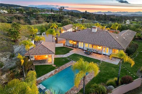 9.15 Acres of Land with Home for Sale in Temecula, California